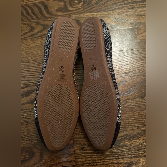 NWOT Rothy’s The Square Flat in Midnight Tweed Size 7.5 - Picture 6 of 6